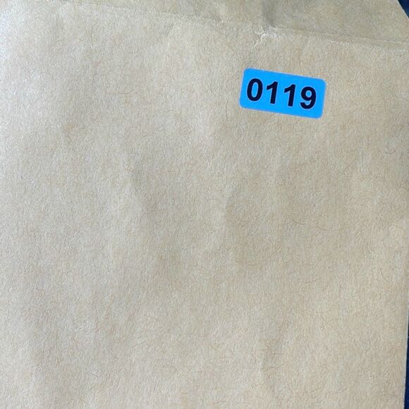 Vintage double leaf moving pendant necklace gold colored. - Picture 10 of 10